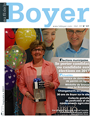 Journal communautaire La Boyer - Septembre 2017