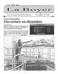 Journal communautaire La Boyer - Décembre1987
