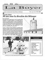Journal communautaire La Boyer - Février 1988