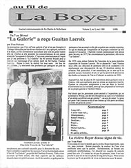 Journal communautaire La Boyer - Juin 1989
